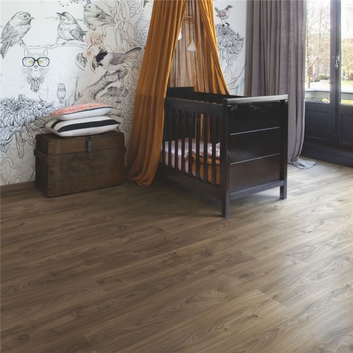 Quick-Step Balance Click plus Venkovský dub tmavě hnědý BACP40027