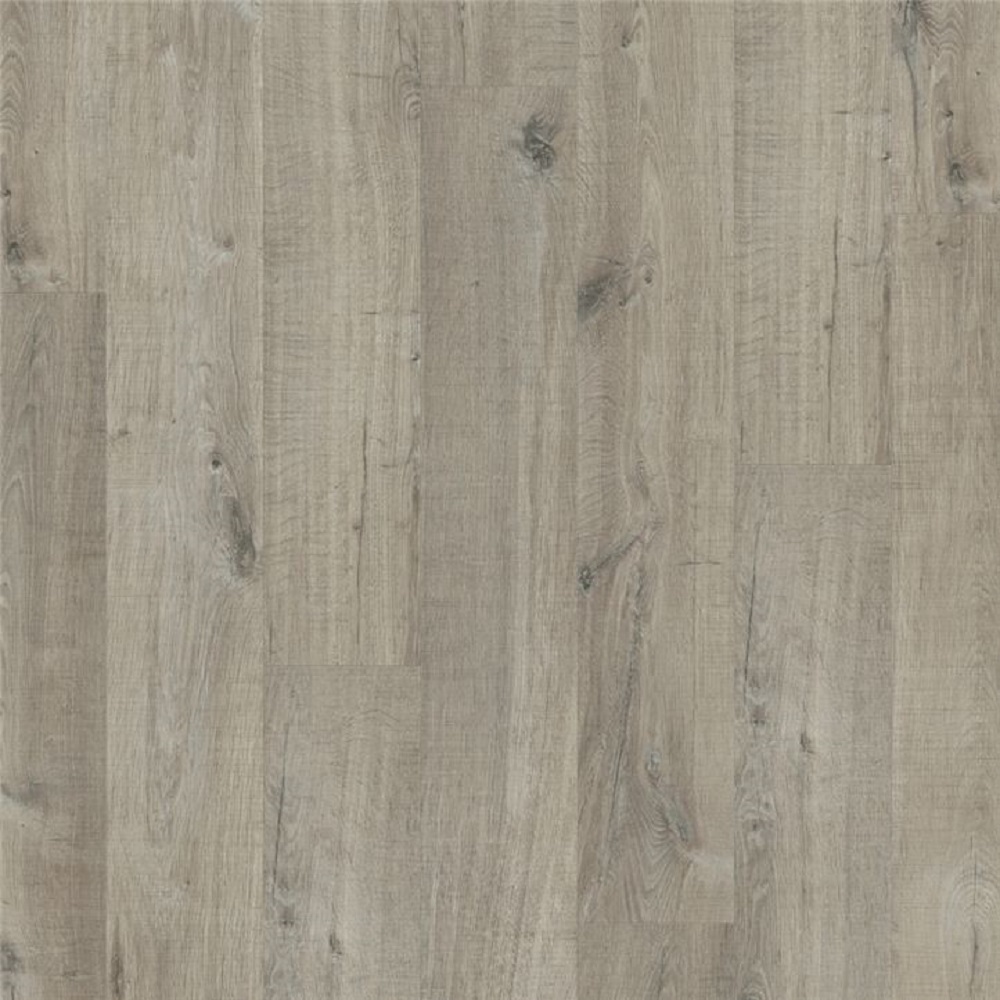 Quick-Step Pulse click Plus Dub bavlna šedý s řezy pilou 40106