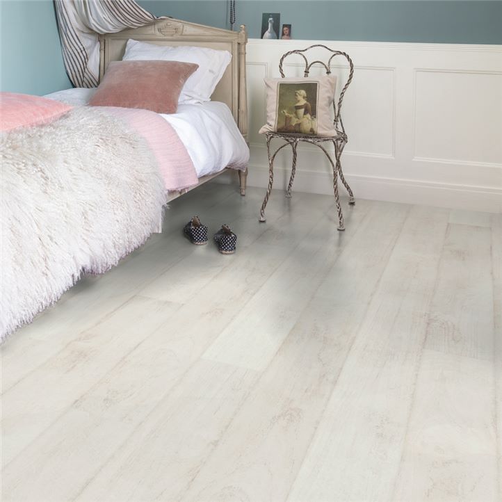Quick-Step Classic Týk bílý bělený CLM1290