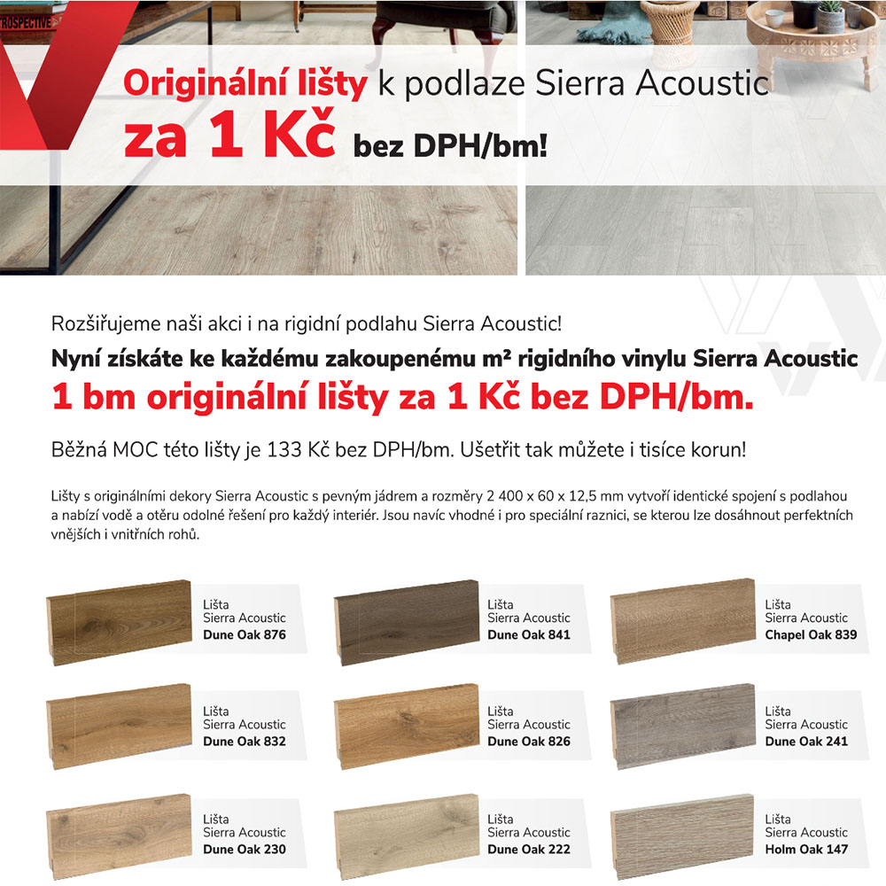 Lišta Rigid Sierra Acoustic 241